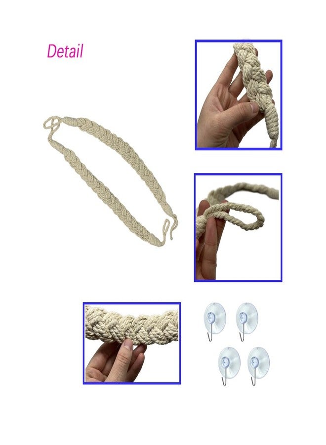 سلم متين من خيوط TTBellok لسرطان البحر الناسك (قطعتان)، ألعاب تسلق لسرطان البحر الناسك، ملحقات حوض الزواحف لسرطان البحر الناسك، الوزغ، الثعابين، السحالي، ضفادع الأشجار - Image 5